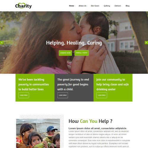 The Charity - Charity And Donation Joomla Template