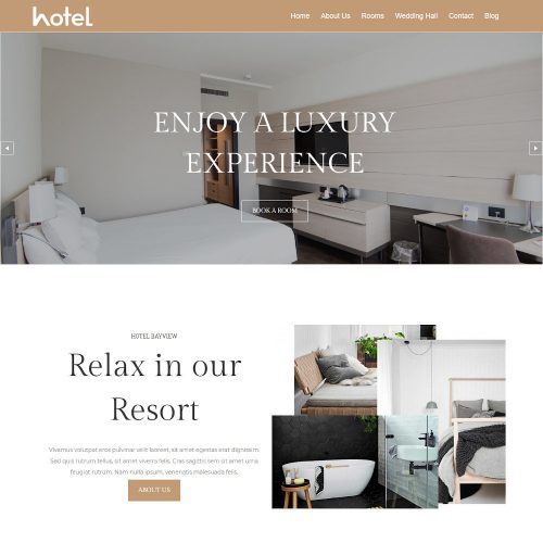 The Hotel - Hotel Booking Joomla Template