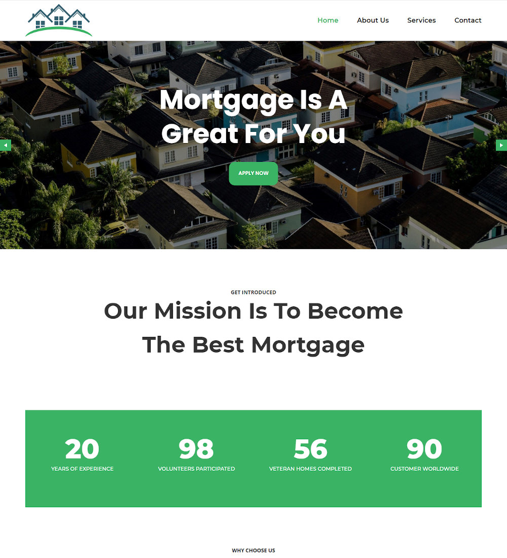 The Mortgage - Real Estate Mortgage Drupal Theme