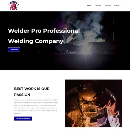 The-Welder-Contractor-Template