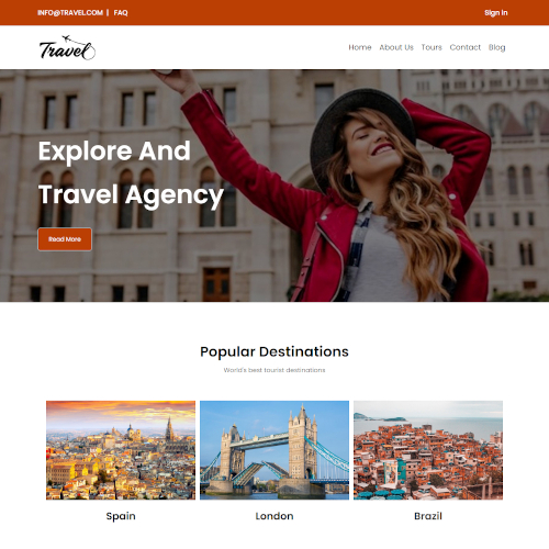 Travel Joomla Templates