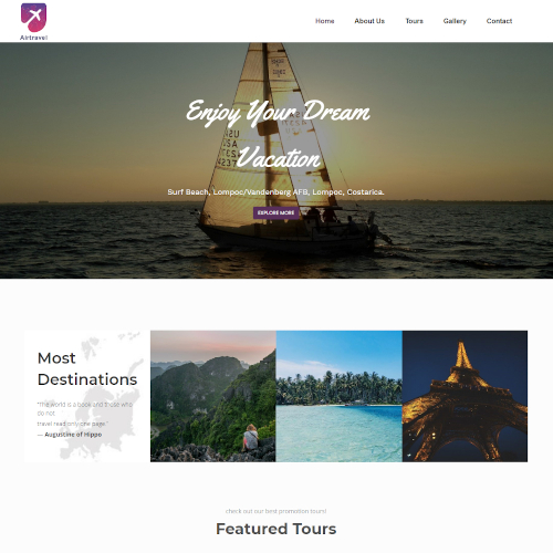 Travel Drupal Themes