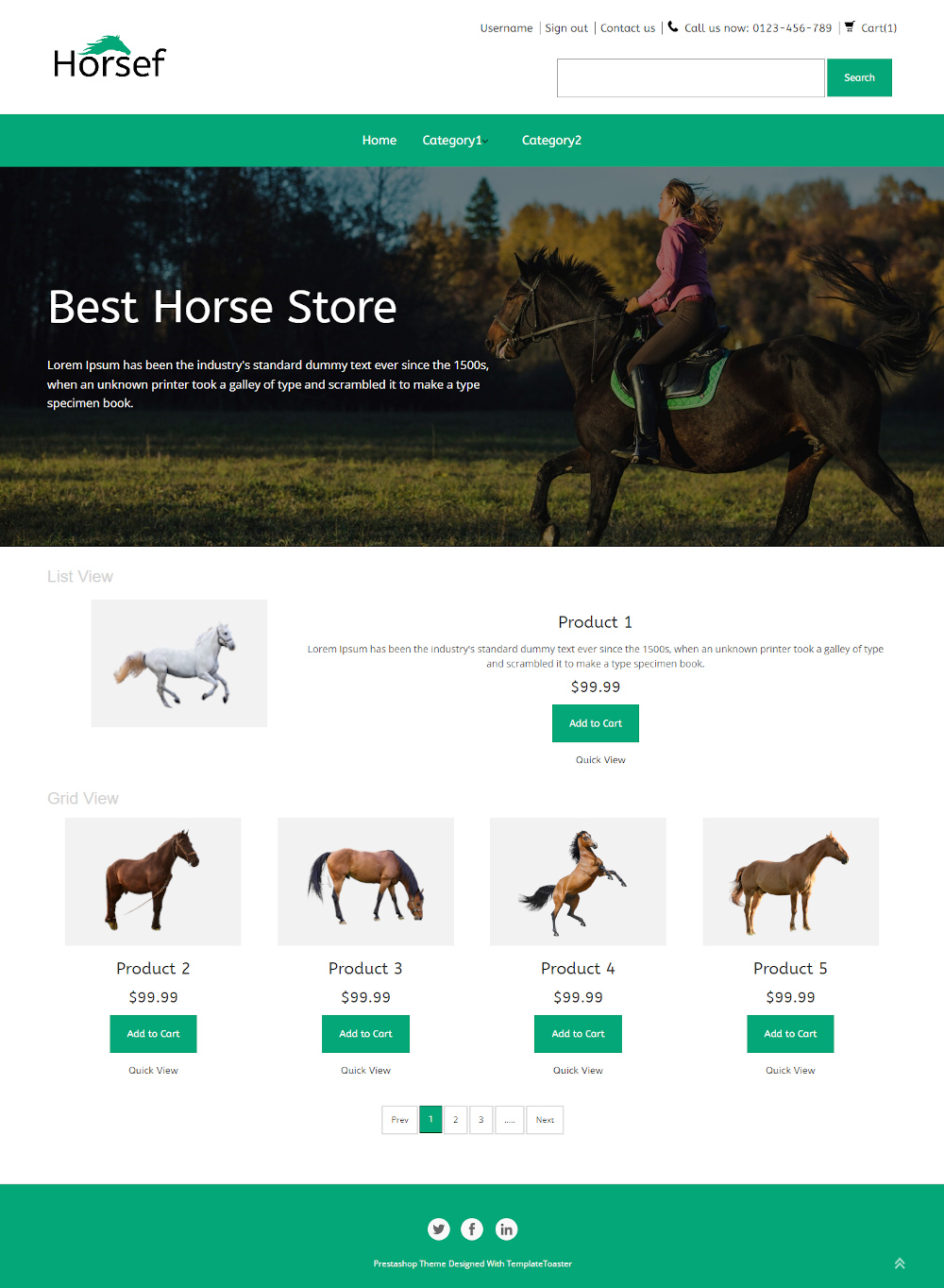 Horse stores deals online