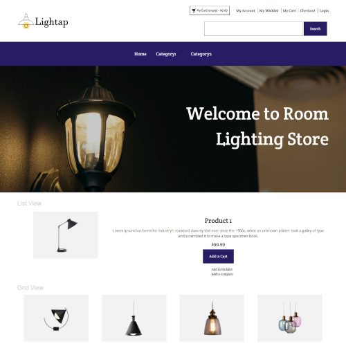 Lightap - Online Hanging Lights Store Magento Theme