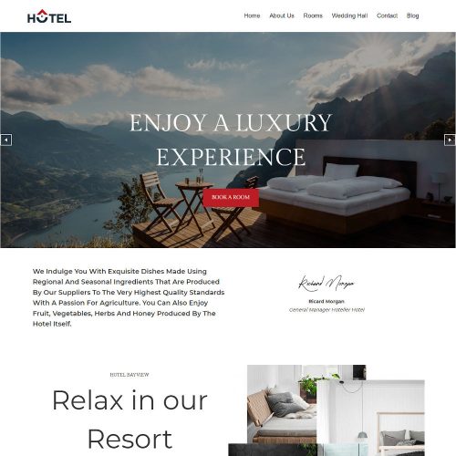 T-Hotel - Hotel Booking Drupal Theme