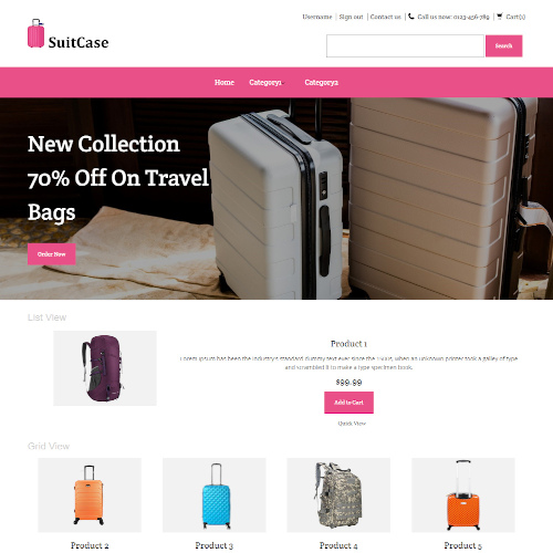 Travel Prestashop Themes