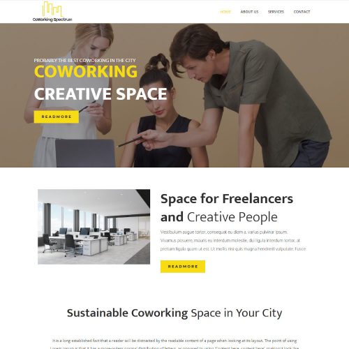 CoWorking-Spectrum-Coworking-Space-Template