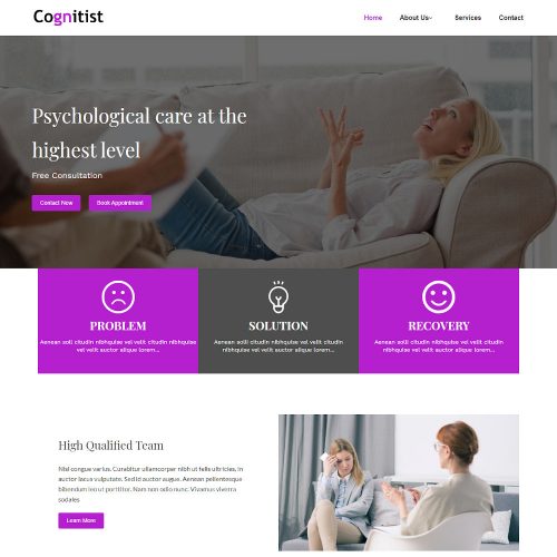Cognitist-Psychology-Counseling-Template