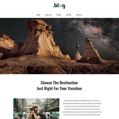 Life Blog Personal Life Template