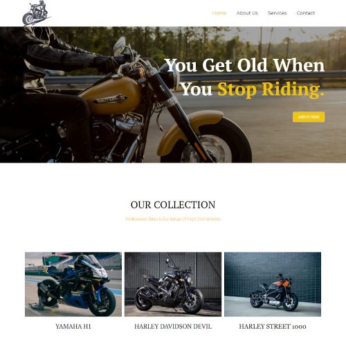 Rider-Motorcycle-Lover-Bootstrap-Template