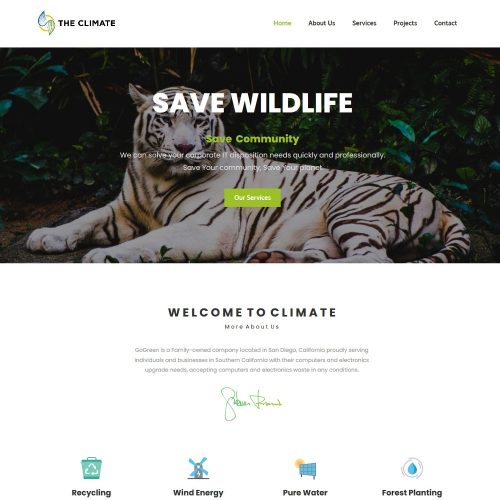 The-Climate-Environment-Protection-Eco-Friendly-Template