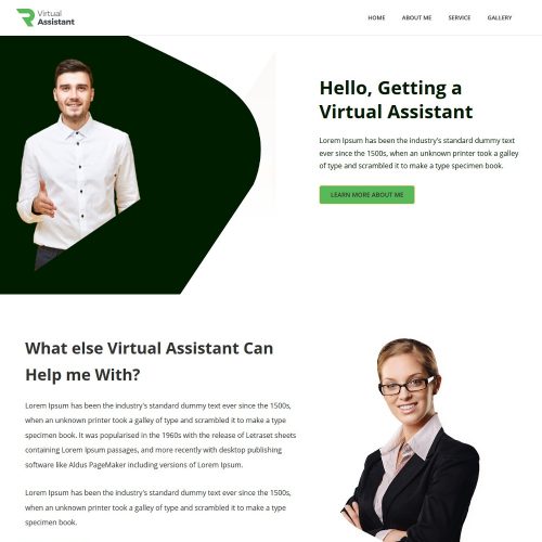 Vision-Virtual Assistant Template