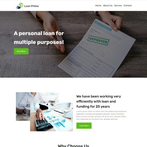 Loan-Prime-Loan-and-Credit-Card-Agency-Template
