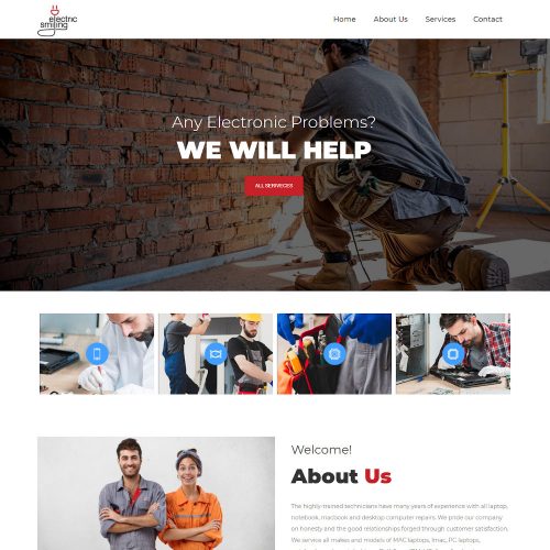 Electric-Smiling-Electricity-Services-Template