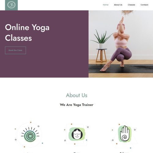 Health-Coach-Yoga-Mentor-Template