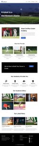 CricPlus - Cricket Training Academy Template - TemplateToaster