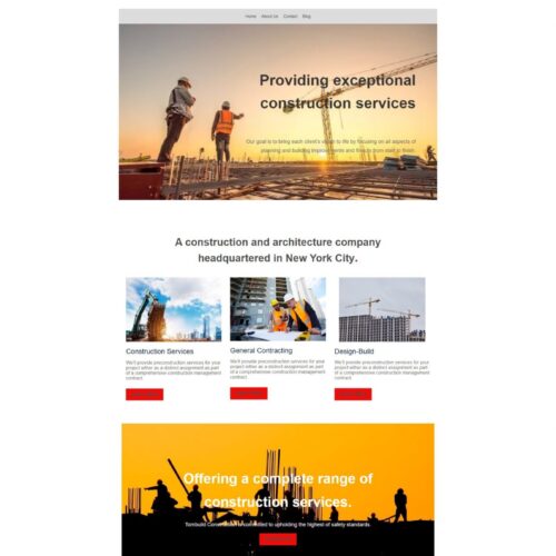 SolidStruct - Free Construction Company WordPress Theme for Builders & Contractors