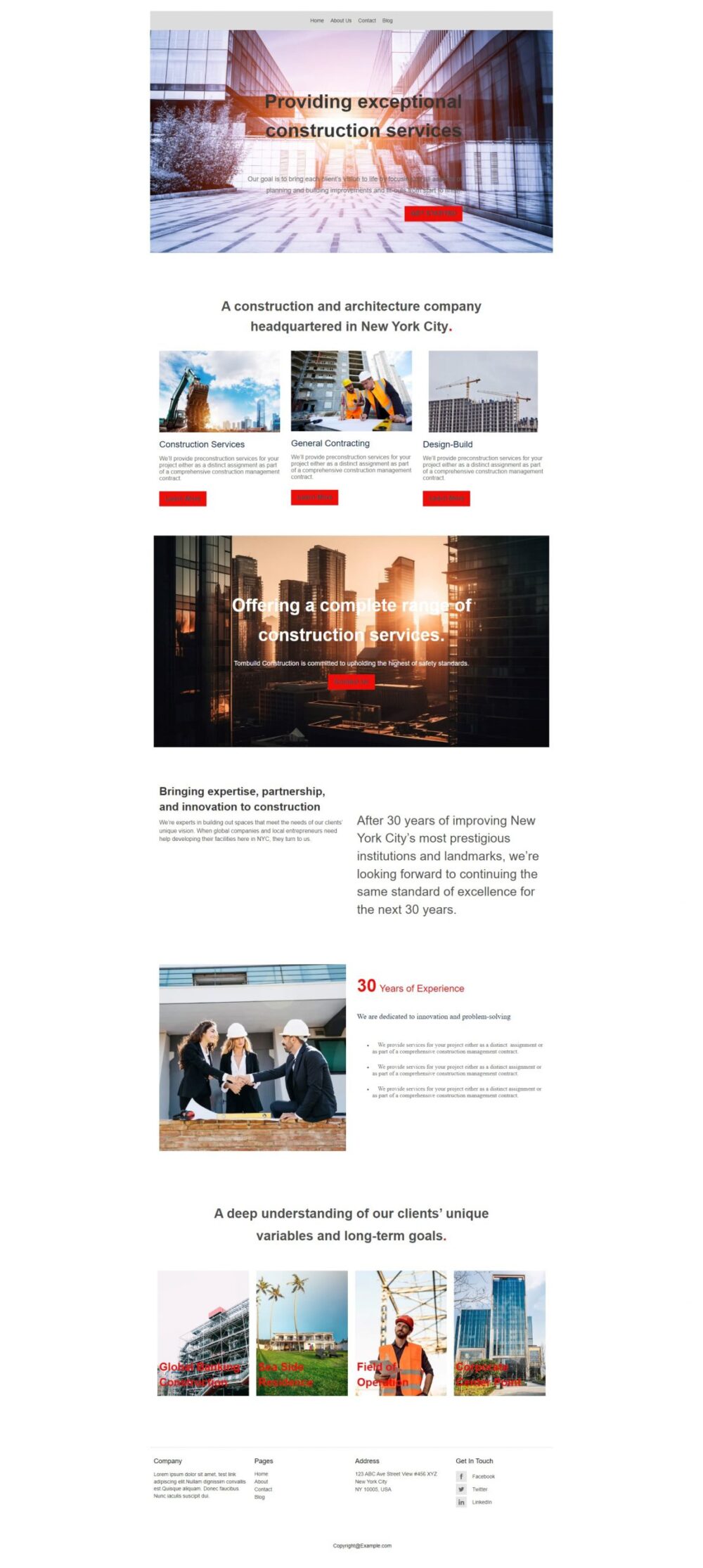 Building Contractor Joomla Template