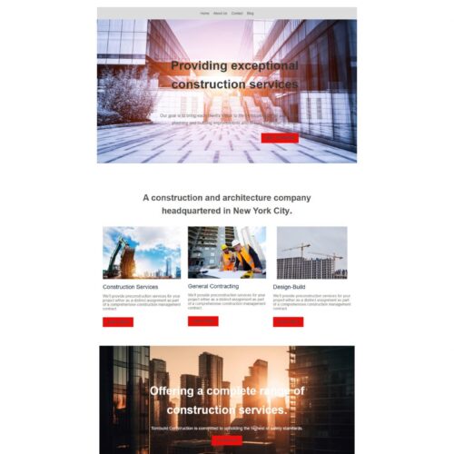 Building Contractor Joomla Template