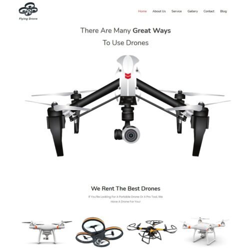 Free Joomla Template for Drone Professionals