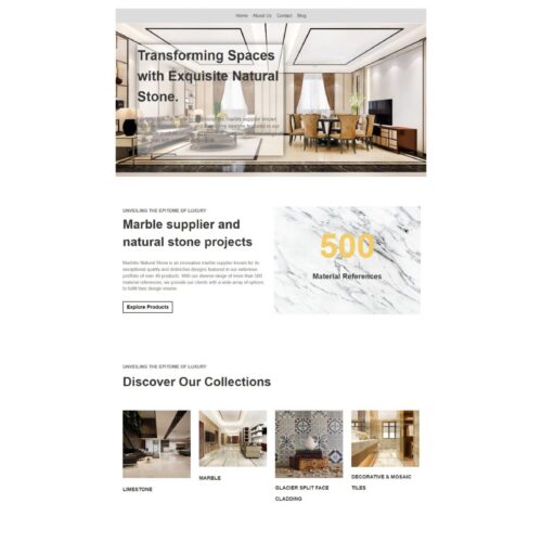 StoneCrafters – Free WordPress Theme for Flooring, Marble, Tile, and Granite Businesses.